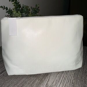 KERASTASE Limited Edition White Leather Cosmetic Case